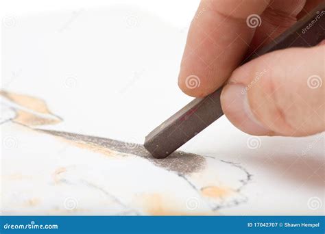 Pastel chalk drawing stock image. Image of crayon, background - 17042707