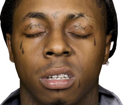 Lil Wayne Face Tattoo Baked