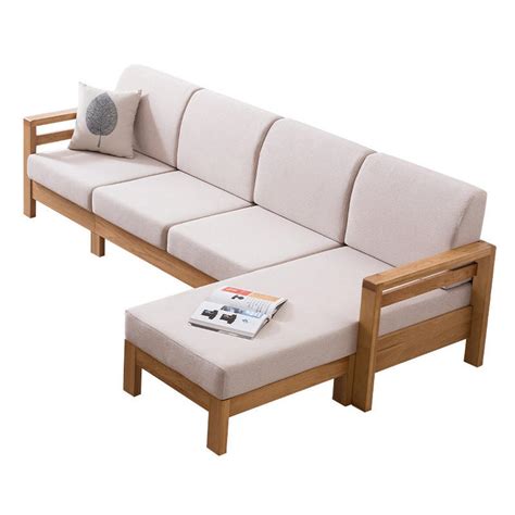 Simple Design Wooden Sofa Set | Brokeasshome.com