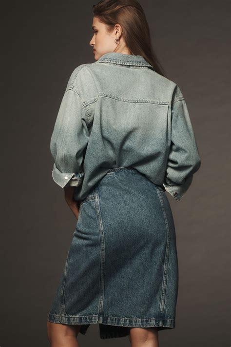 Ética Lea Denim Skirt | Anthropologie Japan - Women's Clothing