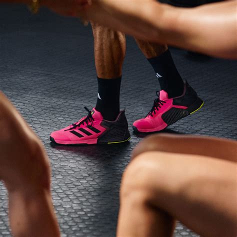 shoes dropset  training shoes pink adidas egypt