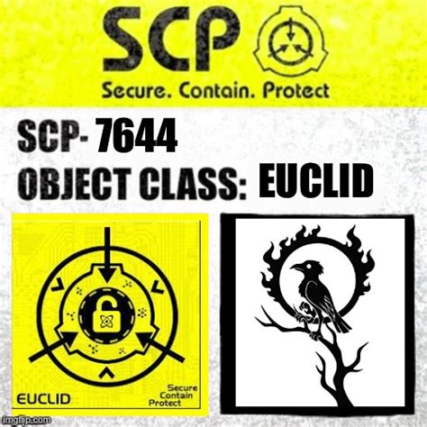 SCP Euclid Label Template (Foundation Tale's) Memes - Imgflip