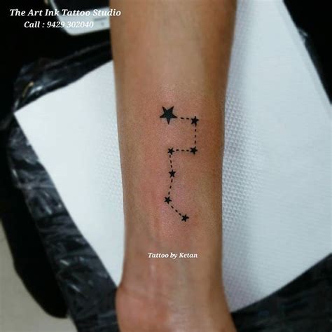 Saptarishi star tattoo, The saptarishi are the seven rishis who are ...