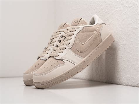 Nike Air Jordan 1 Low бежевые замша мужские купить за 2750 руб в ...