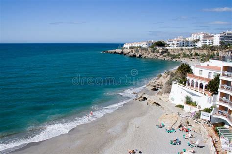 Costa del Sol Beach stock image. Image of spain, cliff - 699565