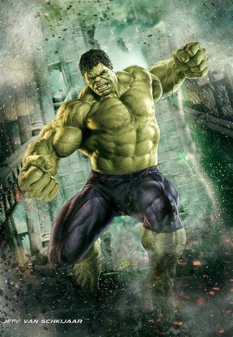 #Hulk #Fan #Art. (Hulk Avengers Age Of Ultron Poster) By: Jeffery10 ...