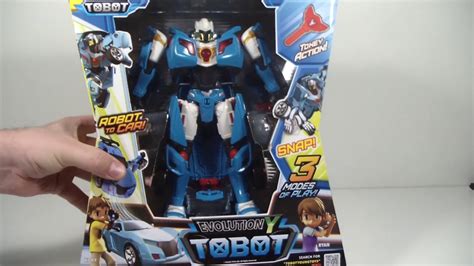 Тобот Evolution Y: распаковка Tobot робот трансформер. смотреть ...