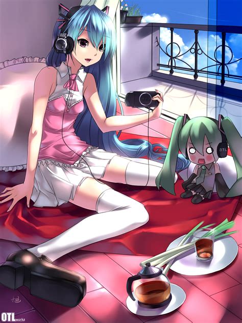 Hatsune Miku - VOCALOID - Mobile Wallpaper by Yykuaixian #1275095