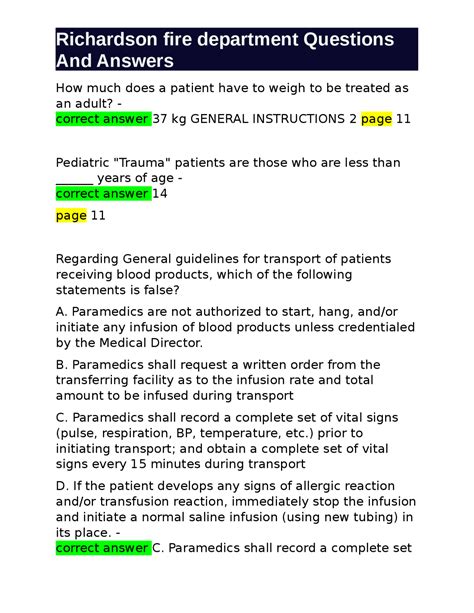 The McKinley Richardson Leak: Questions That Need Answers - Truth or