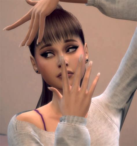 Sims 4 Ariana Grande CC (Hair, Outfits & Accessories) | Ariana grande ...