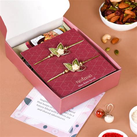 illuminati raksha bandhan gift set  premium gift hamper nestasia