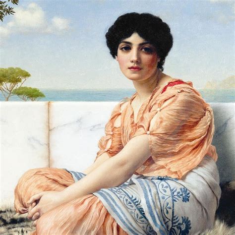 Reverie Framed Canvas Replica Painting - Design Toscano