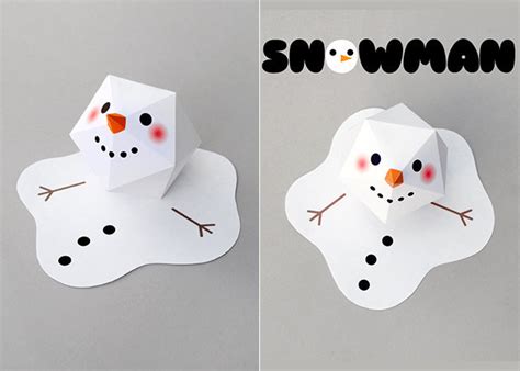 nguoi tuyet ver  kit shop  choi mo hinh giay papercraft toy