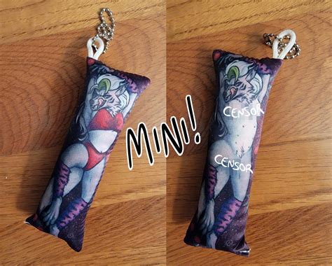Roxanne Wolf MINI Dakimakura Roxy Body Pillow Keychain Five Nights at