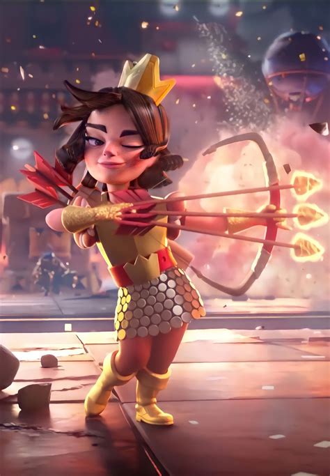 Princesa clash royale – Artofit