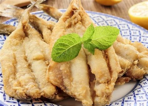 Smažené ančovičky, recept krok za krokem