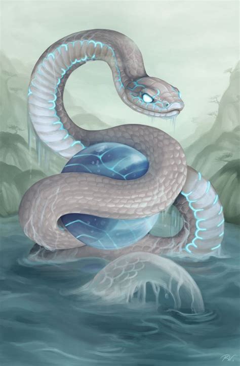 Serpent imaginaire | Mythical creatures, Fantasy creatures art ...