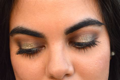 metallic smokey eye makeup lets fall  love