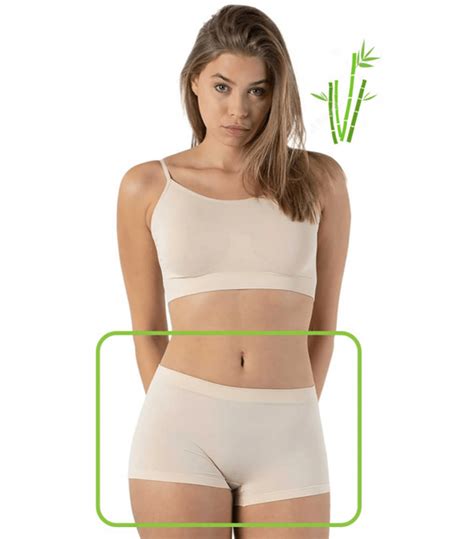 Женские бесшовные бамбуковые трусы шорты - Formeasy - 7300-B - S/M ...