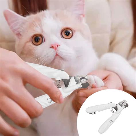 AUHomi 2-in-1 Dog Nail Trimmers & Dog Nail Grinder with LED Lights