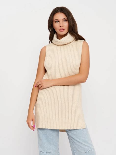 Жилет H&M 1014637 S Молочный (SZ2000215059273) – в интернет-магазине ...