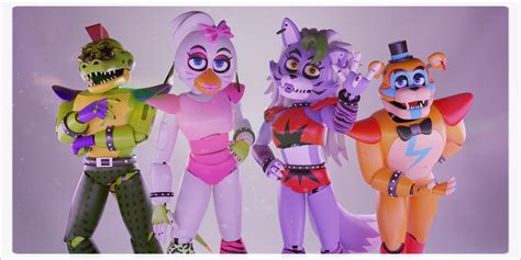 Five Nights At Freddy's: Security Breach Roxy Wallpapers - Wallpaper Cave