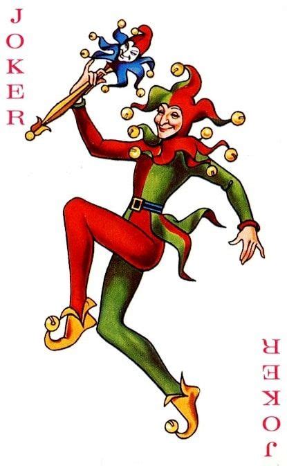 Joker playing card, Joker card, Joker