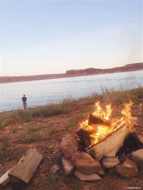 5 Places To Camp on the Beach at Lake Powell - The Happiness Function