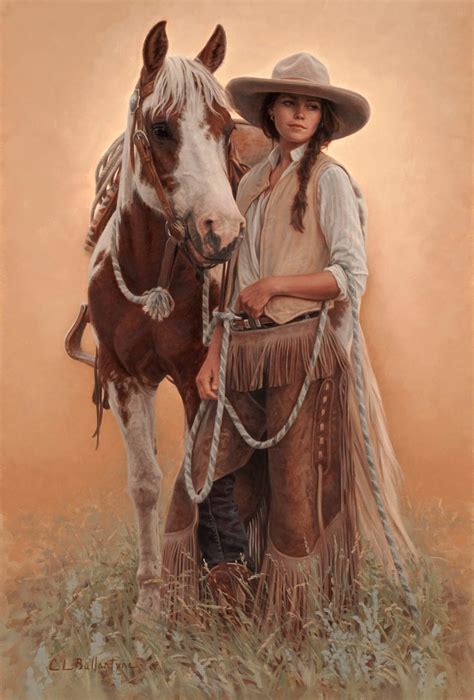 Carrie L. Ballantyne | Cowgirl art, Western artwork, West art