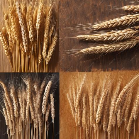 Genesis to Grain Ancient vs Modern Wheat A Visual Feast | Premium AI