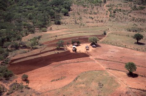 arial photo  small village dw digital archive