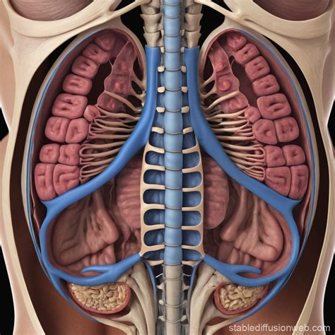 Explore the Human Abdomen: Visual Guide to Internal Structures