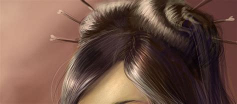 awesomely fine hair creation  photoshop photoshop lady