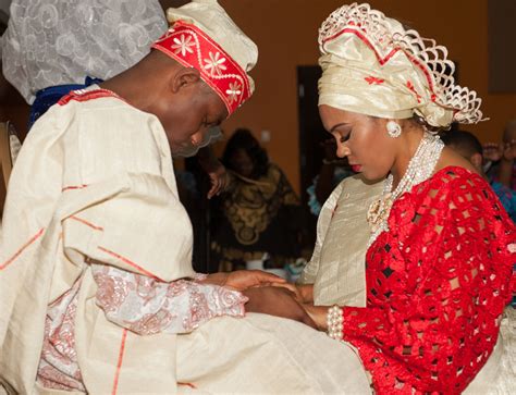 Kascha and Henry's Intimate Nigerian Wedding Ceremony