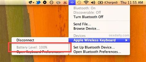 Check the Battery Level of Bluetooth Devices Connected to a Mac