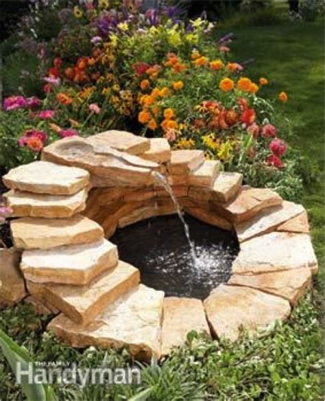 How To Build A Backyard Fountain & Pond - Do-It-Yourself Fun Ideas