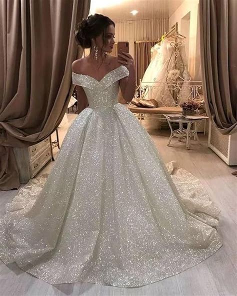 Sparkly wedding dress ball gown – Artofit