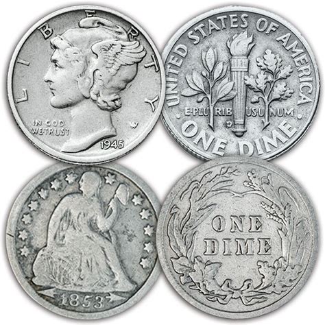 A Century of U.S. Silver Dimes