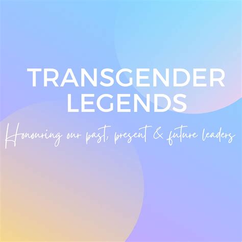 Transgender Legends - Jahna Erica Steele was an American transgender