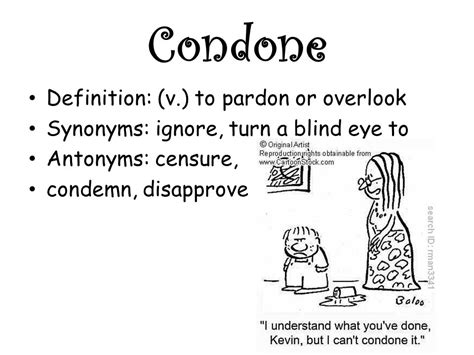 condone definition
