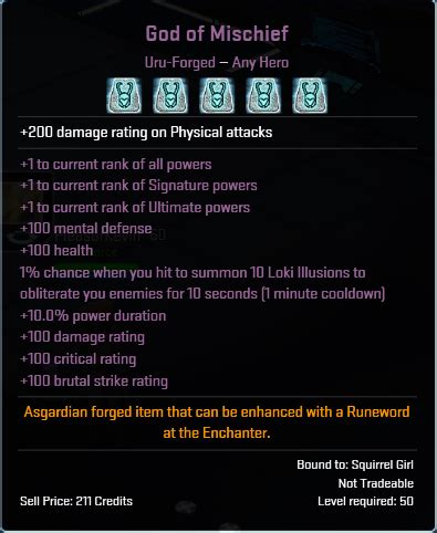 God of Mischief or Doop? : r/marvelheroes