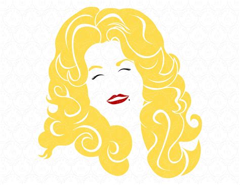 Vintage Dolly SVG DXF PNG Parton Svg Cut File for Silhouette - Etsy