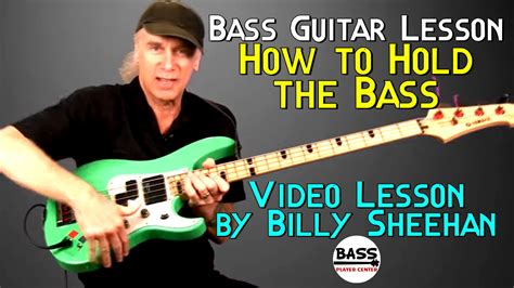 bass guitar lesson   hold  bass bass player center