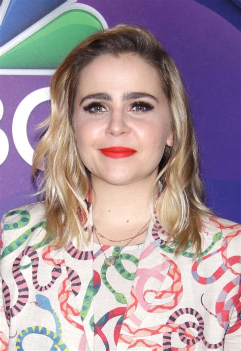Download Mae Whitman striking a pose Wallpaper | Wallpapers.com
