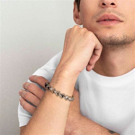 Men's bracelets: leather & sterling silver | Nomination
