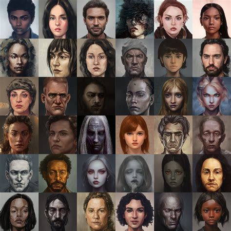 500 Fantasy Character Portrait icons : r/rpg
