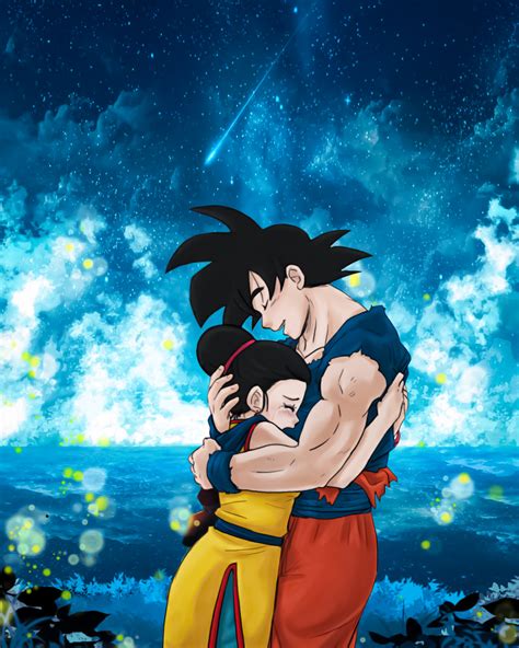 Goku and ChiChi by SatZBoom on DeviantArt