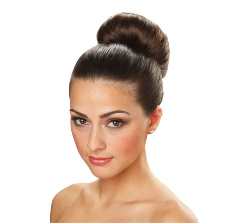 Just roll, snap, and wrap to achieve this high, classic bun with Hot