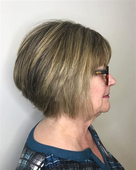Short Bob Haircuts Older Woman at Tia Thomas blog