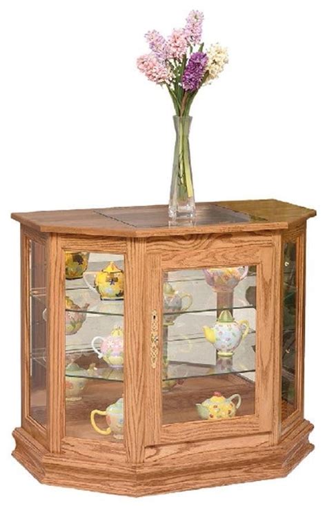 Console Curio Cabinets - Foter